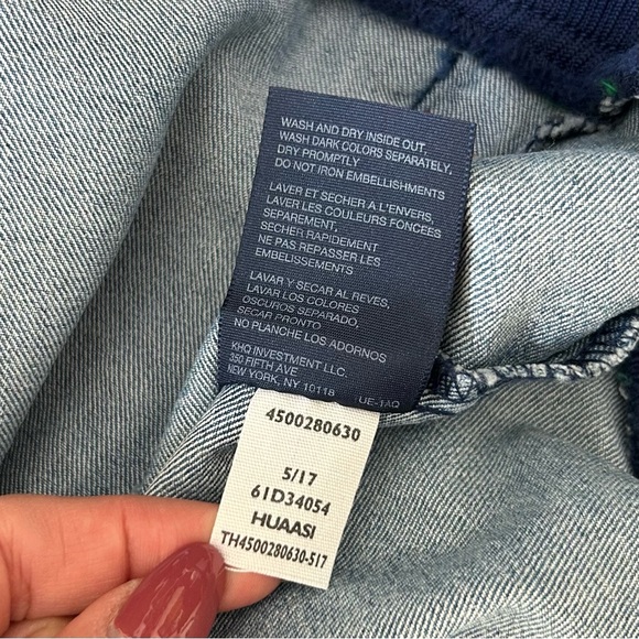 NWT Tommy Hilfiger Denim Bomber Jacket - Picture 11 of 11